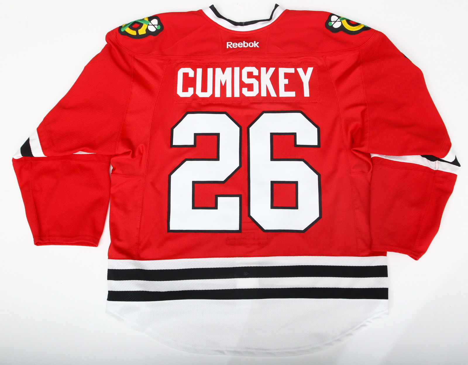 NHL Chicago Blackhawks Game Jersey 2015/16 Kyle Cumiskey Reebok Edge 2.0