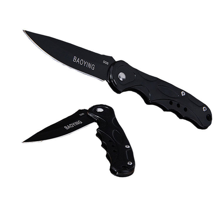 Outdoor Camping Folding Stainless steel Knife Hunting Survival Sharp Blade Gift