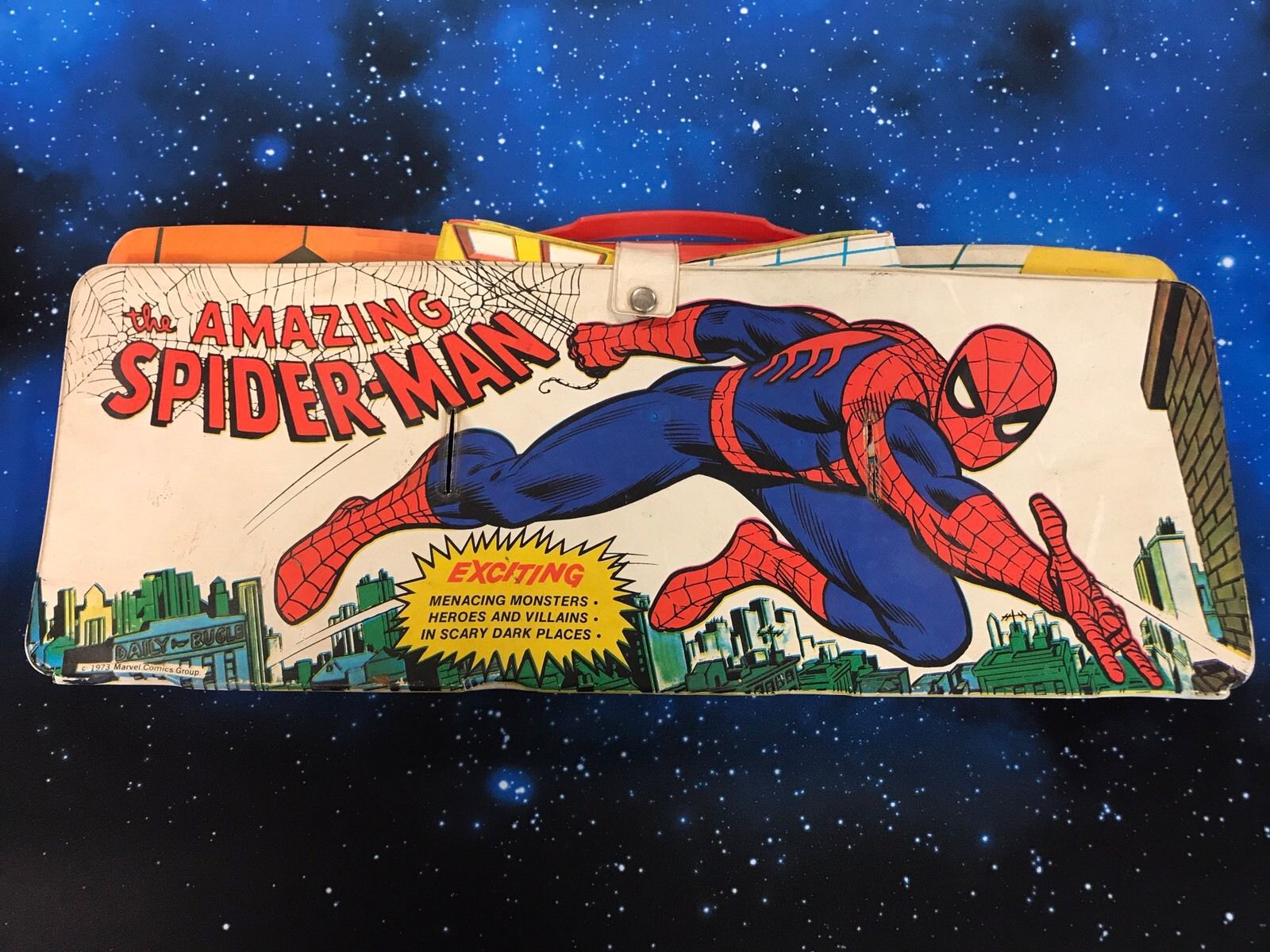 THE AMAZING SPIDER-MAN  PLAY SET  1973  MARVEL COMICS / IDEAL