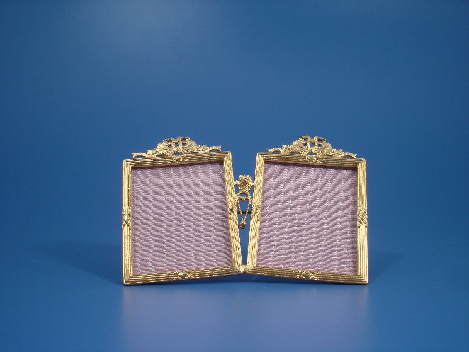 Set Of 3 Gilt French Bronze Picture Frames