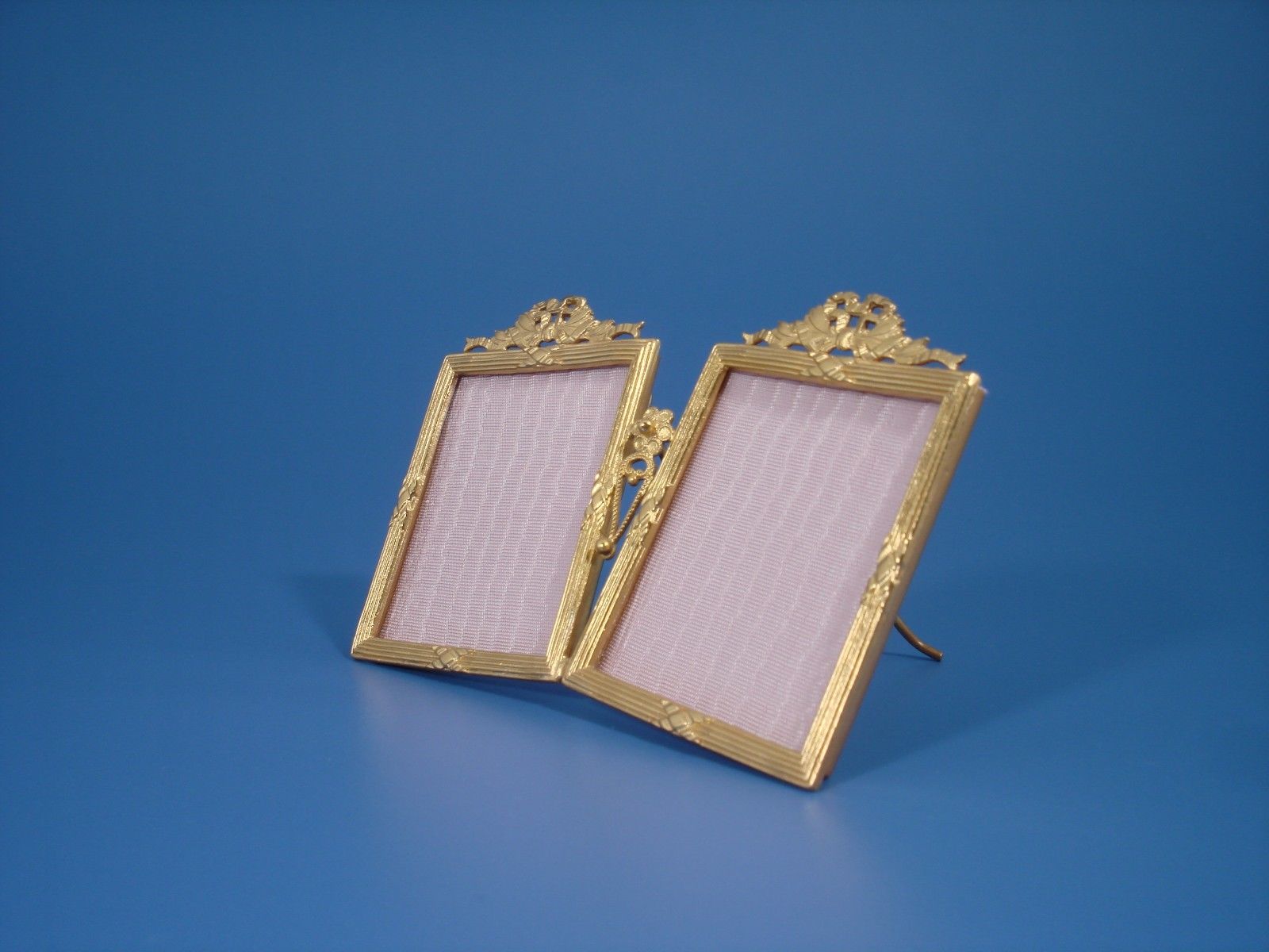 Set Of 3 Gilt French Bronze Picture Frames