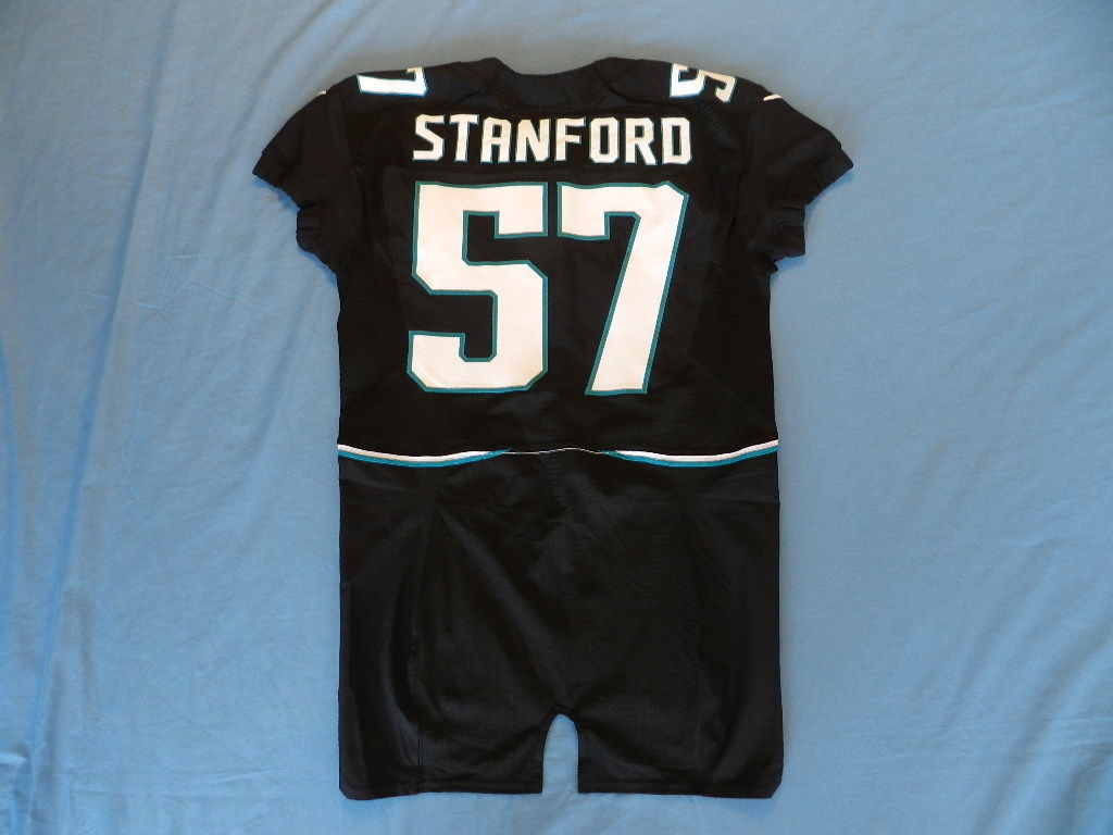 Julian Stanford 2012 Jacksonville Jaguars non game used jersey