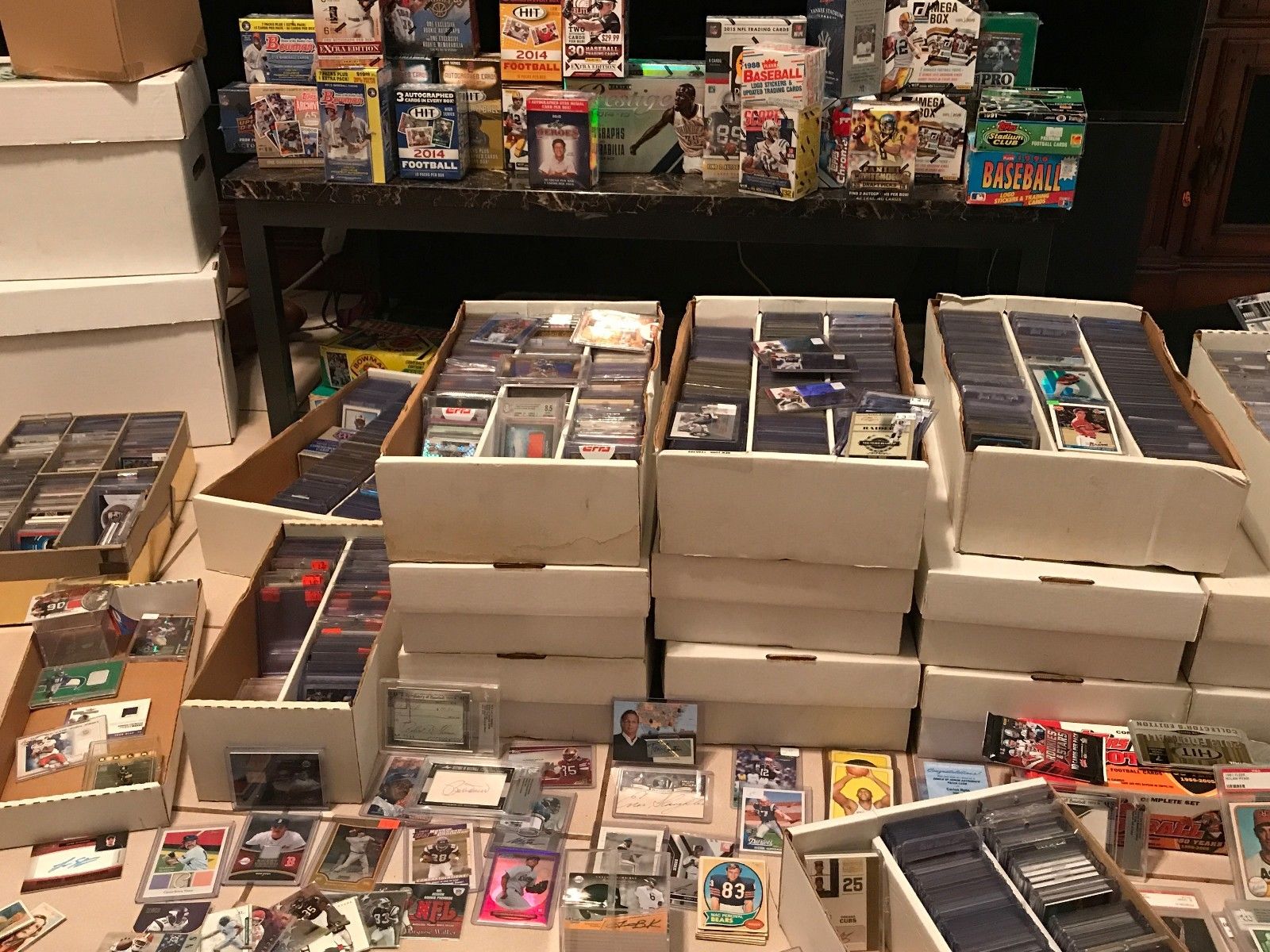 Massive Sports Card Collection - Rookies & Autographs -HOF- Grab Lots!!!