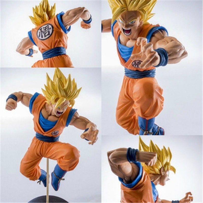 Anime Dragon Ball Z Soul x Soul SS Goku Gokou Super Saiyan PVC Figure No Box