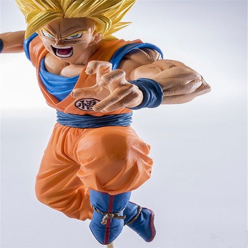 Anime Dragon Ball Z Soul x Soul SS Goku Gokou Super Saiyan PVC Figure No Box