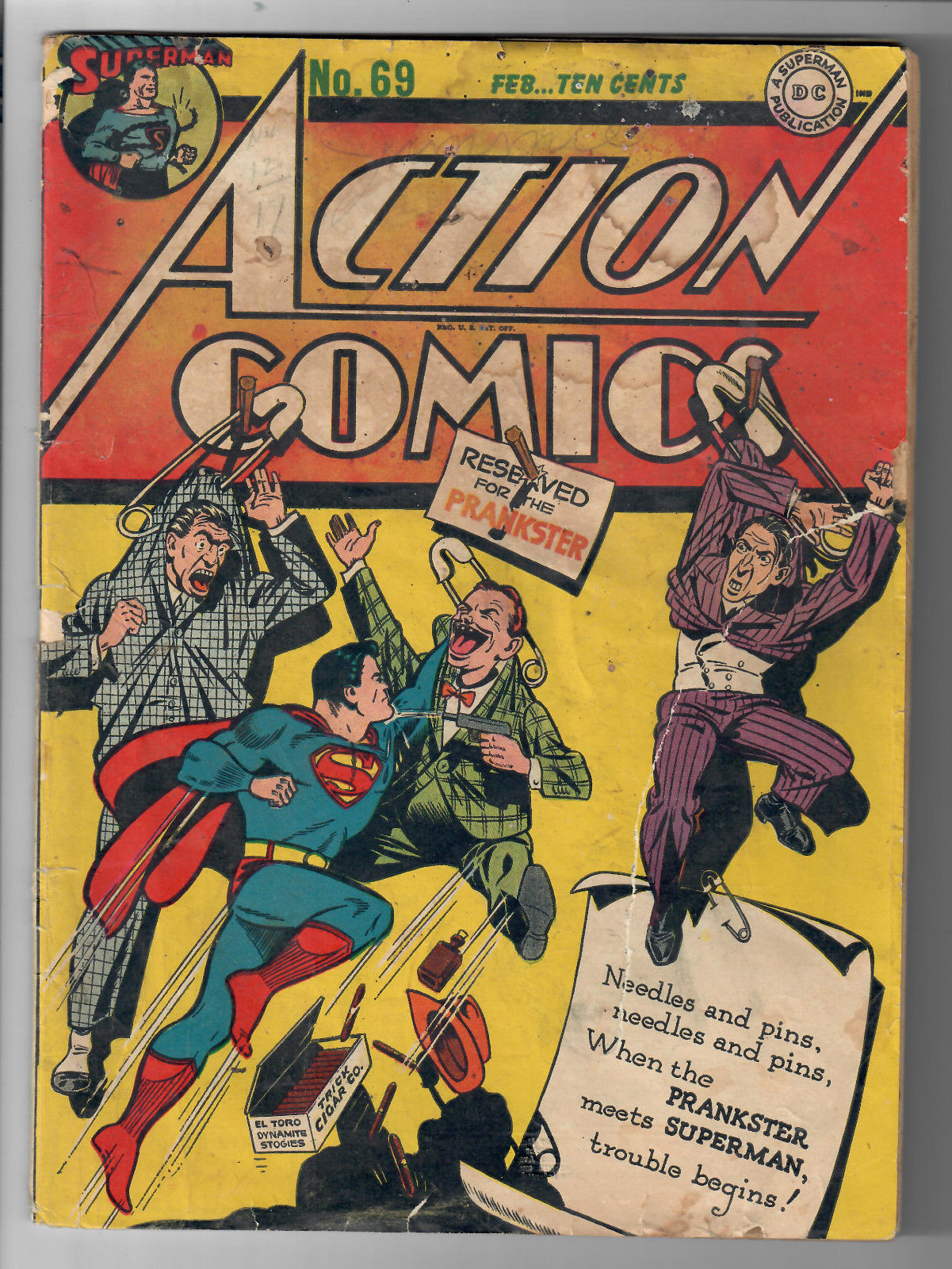 10 Superman Action Comics #1 Loot Crate June 1938 UNOPENED Reprint COA!!! TEN