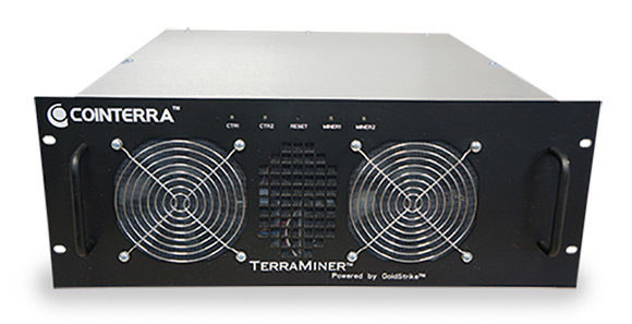 Cointerra Terraminer IV - 1.7THs bitcoin machine