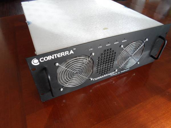 Cointerra Terraminer IV - 1.7THs bitcoin machine