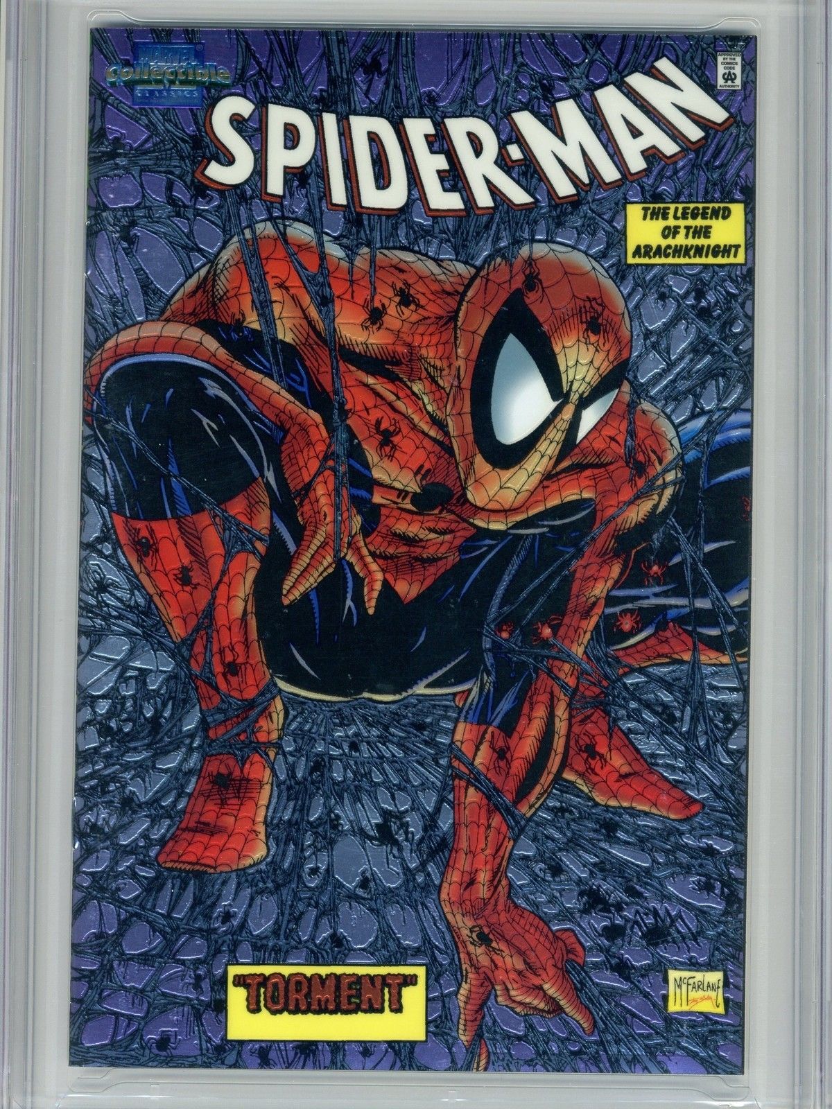 Spider-Man 1990 1 CGC 9.9 Chromium Amazing Stan Lee Todd McFarlane Venom 300