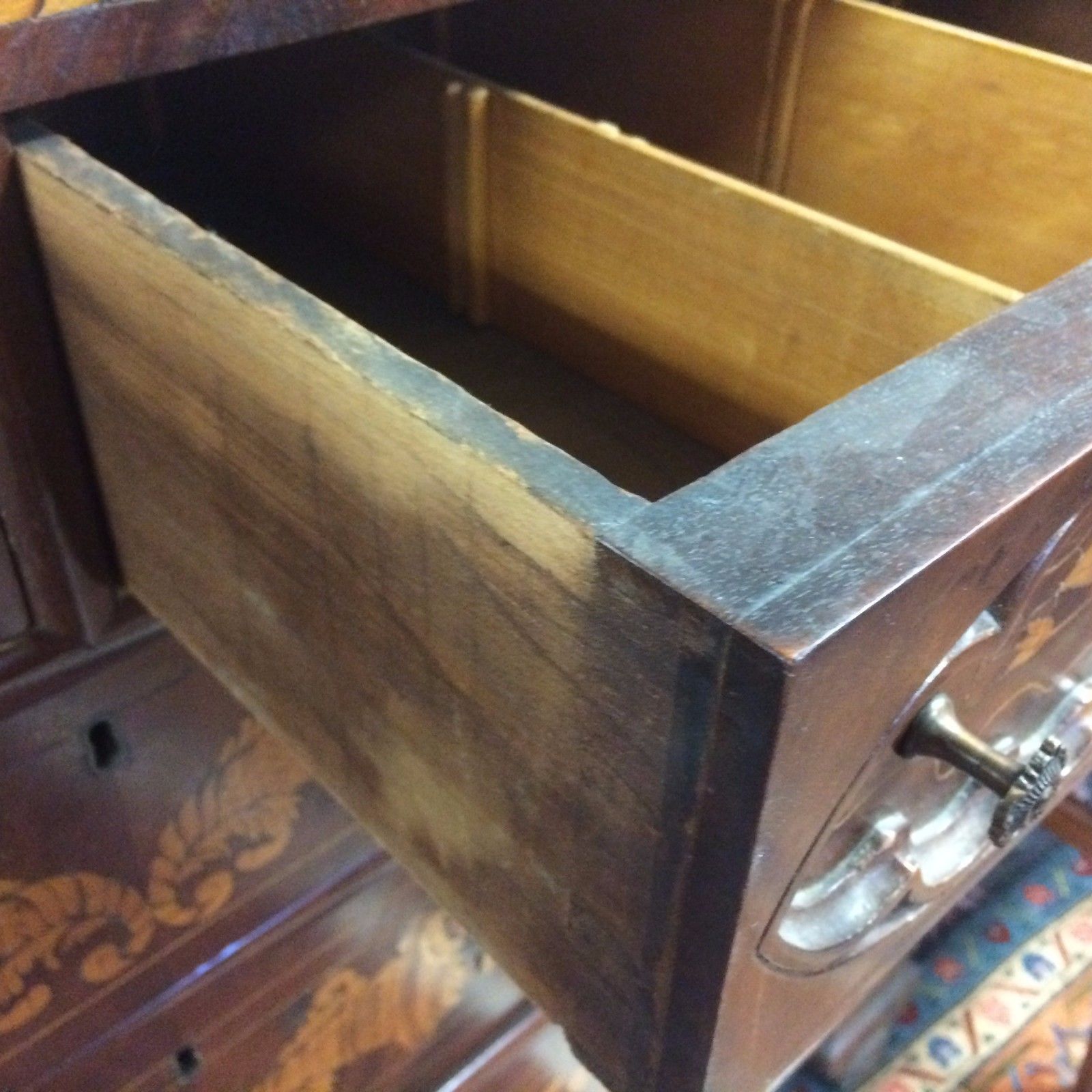 18th-19th Century Dutch Inlaid Chest of Drawer