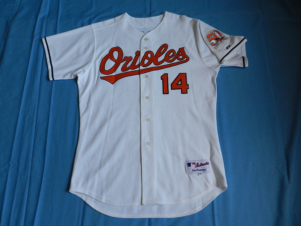 Miguel Tejada 2004 Baltimore Orioles non game used jersey