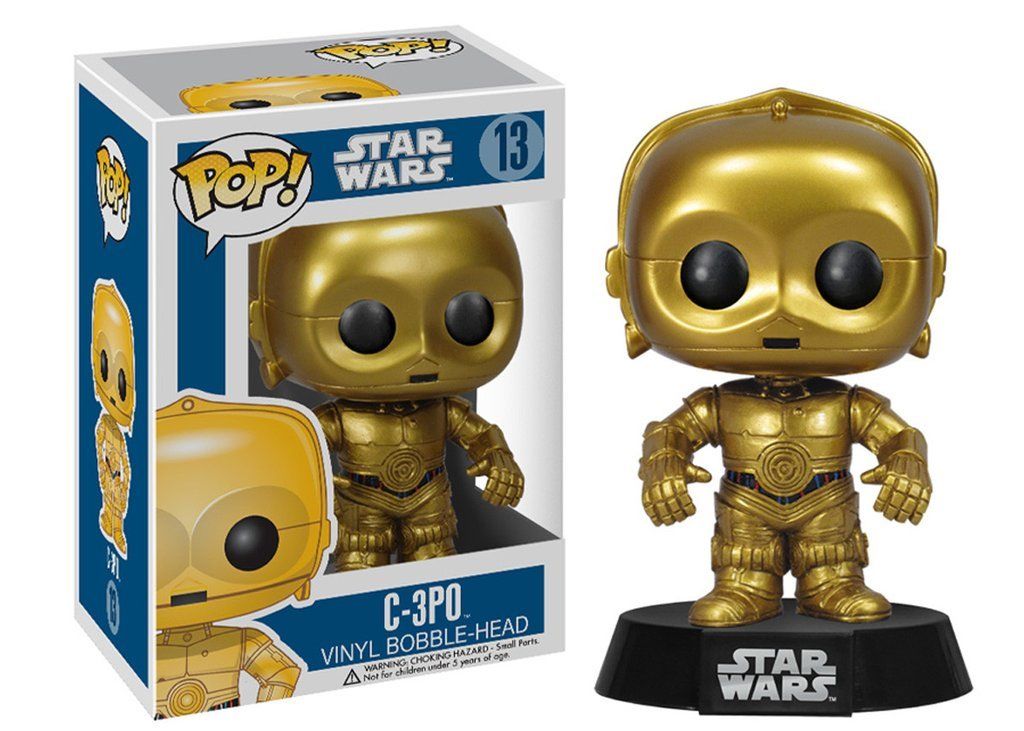 Funko Pop Star Wars C-3PO Licensed Vinyl Action Figure Collectible Toy 2387