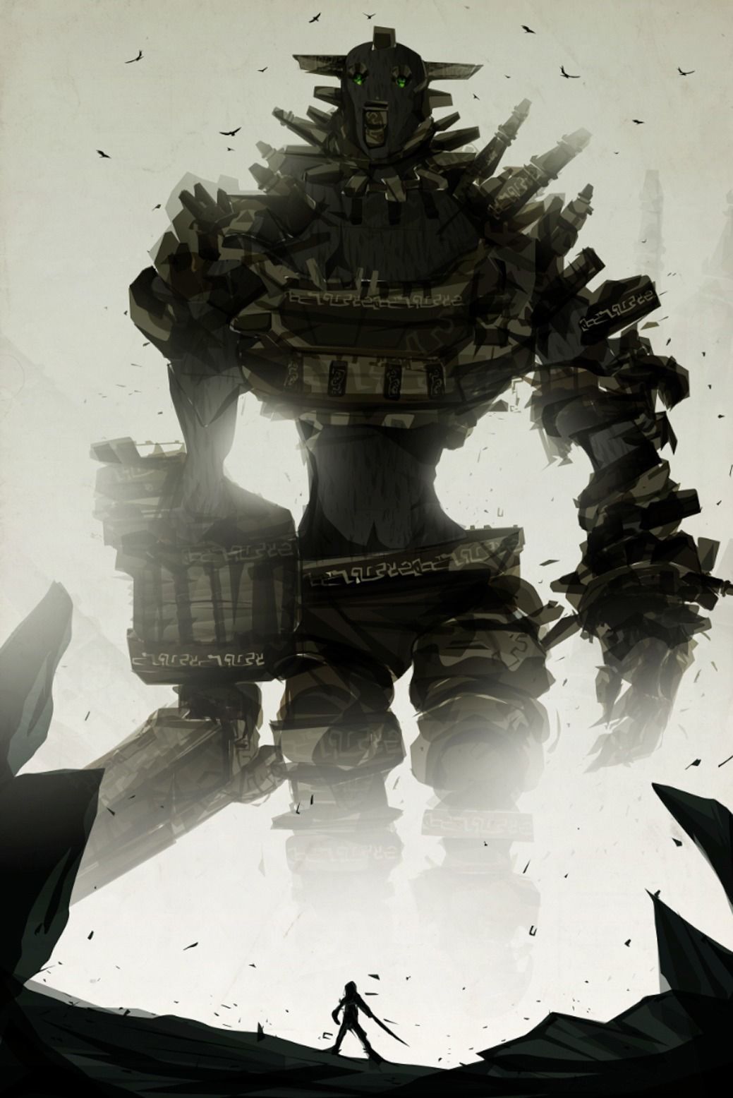 2815 Shadow Of The Colossus Game Print Art Silk Wall Poster