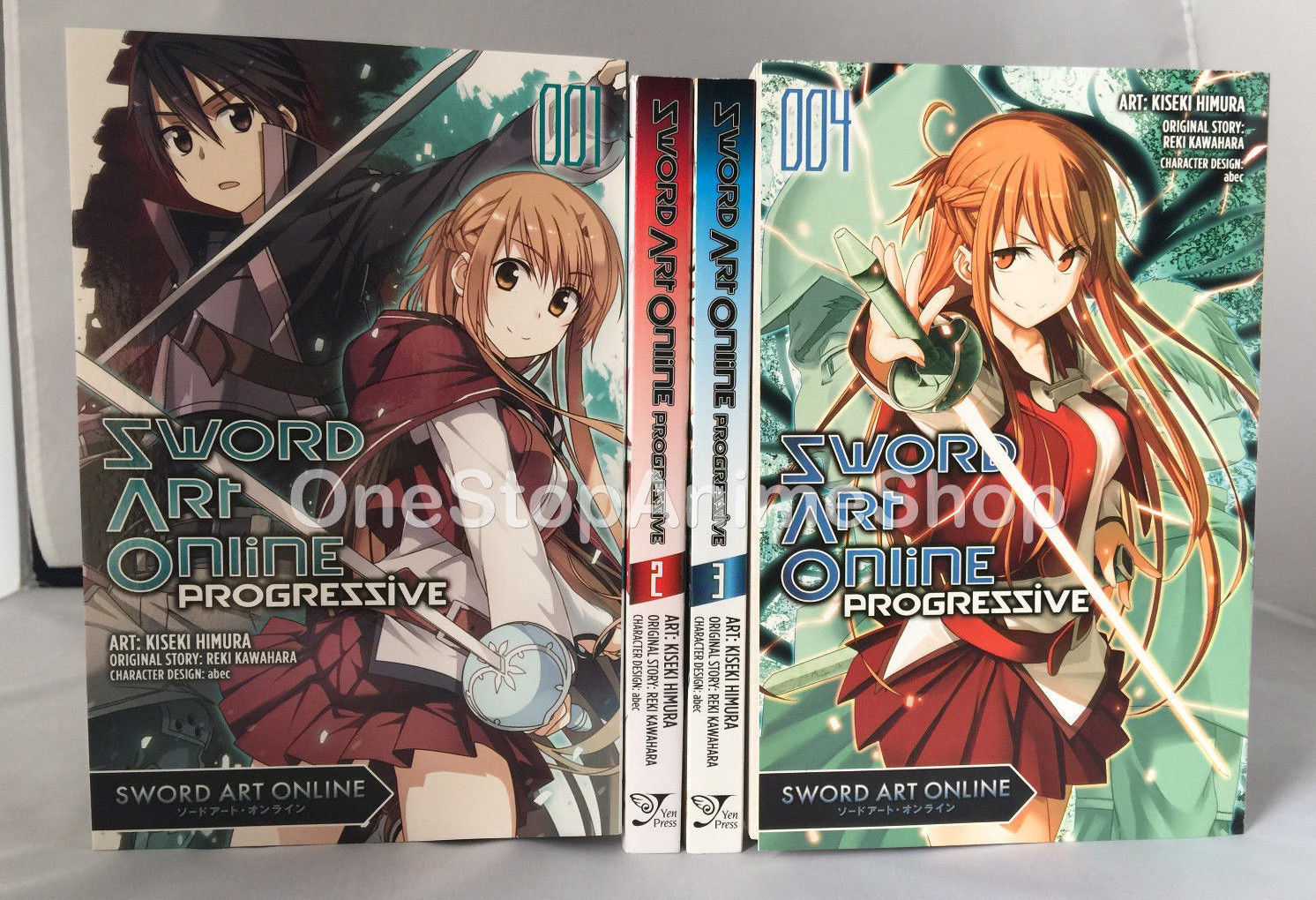 Sword Art Online Progressive (Vol. 1-4) English Manga Graphic Novels SET lot New