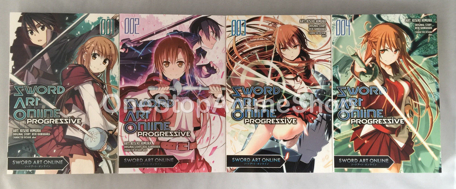 Sword Art Online Progressive (Vol. 1-4) English Manga Graphic Novels SET lot New