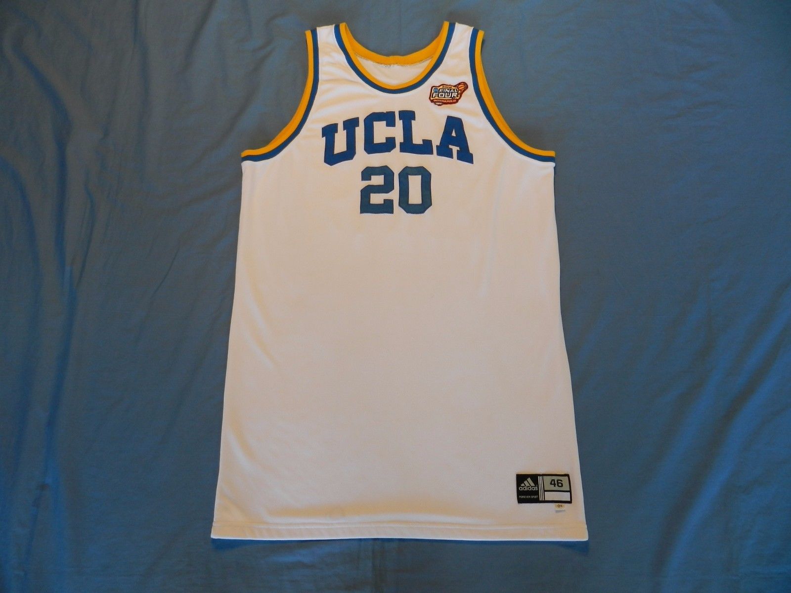 Michael Roll 2006 UCLA Bruins game used jersey from NCAA Championship game