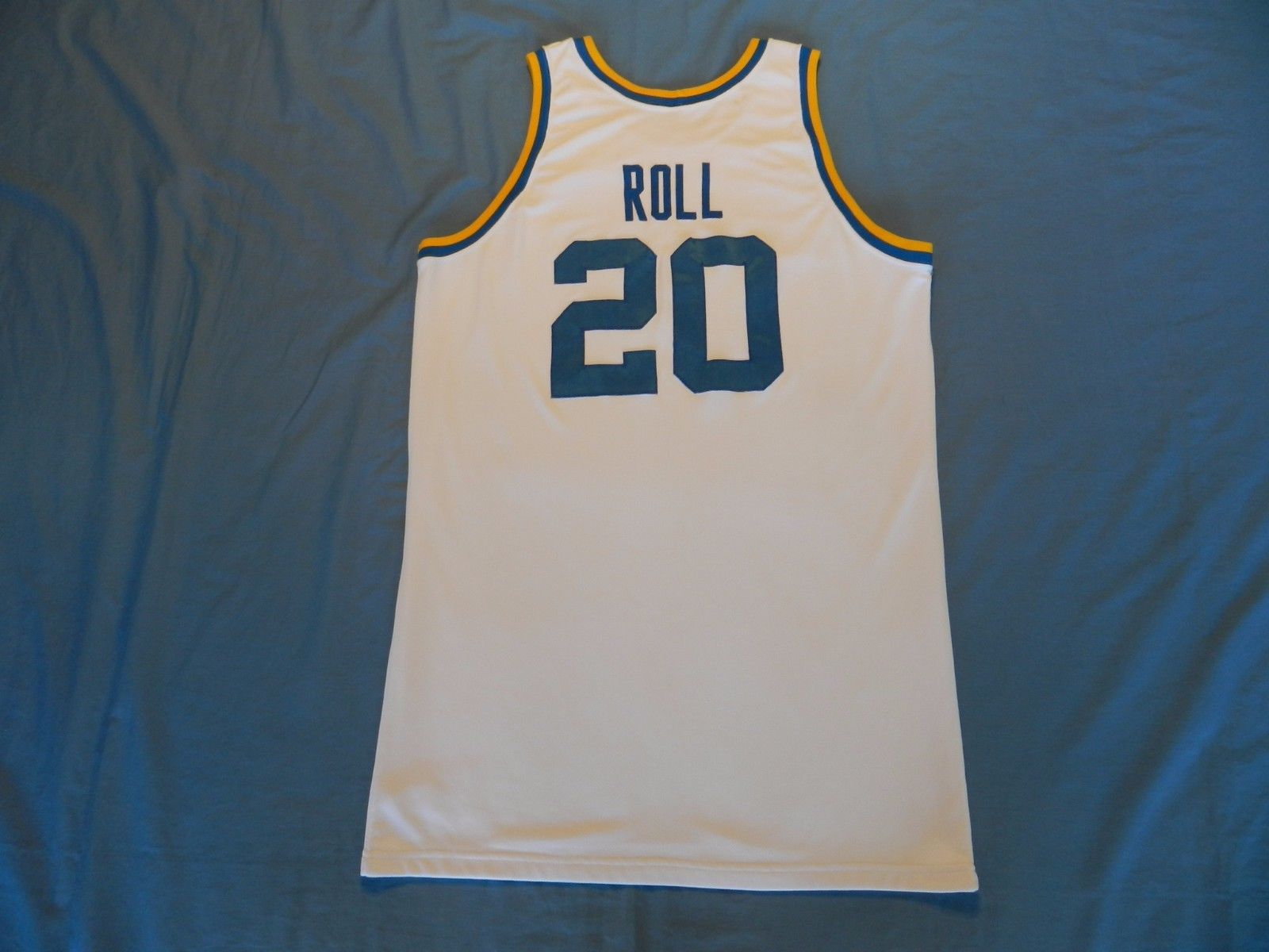 Michael Roll 2006 UCLA Bruins game used jersey from NCAA Championship game