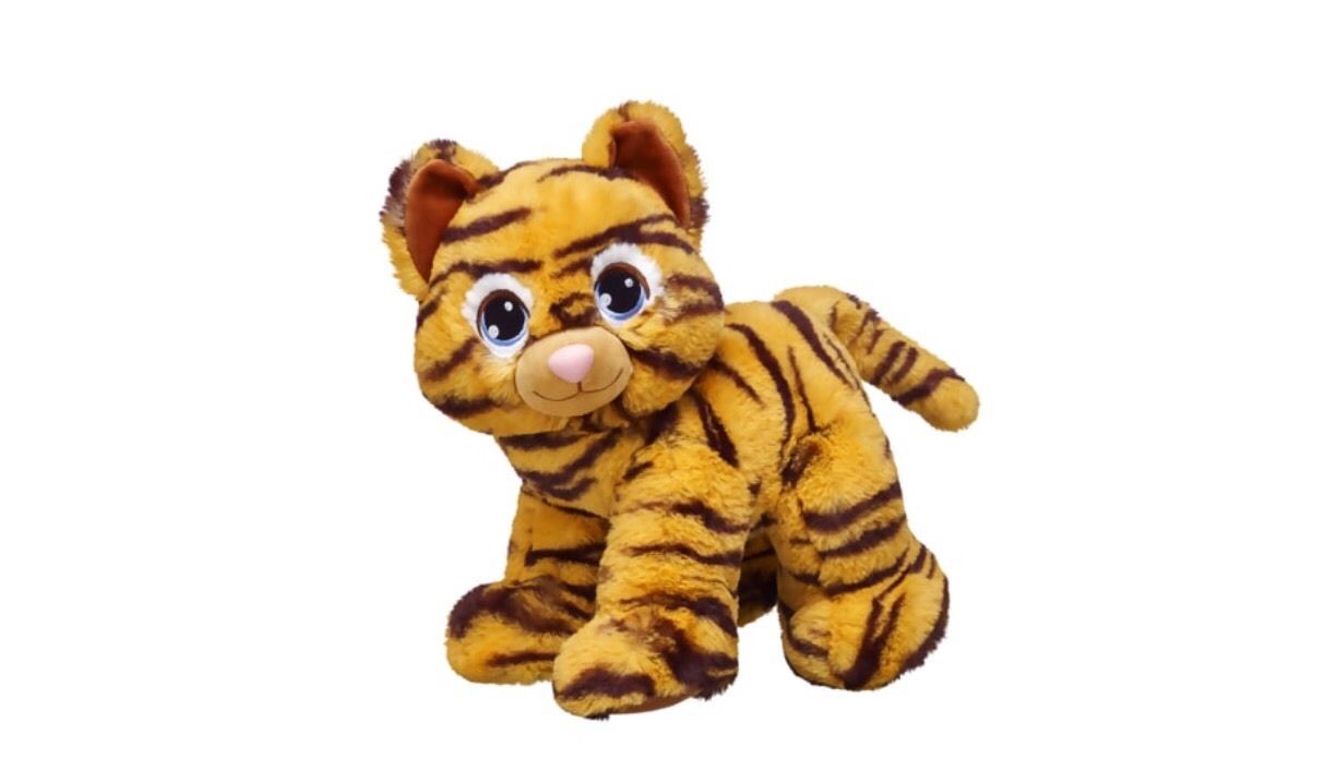 Build-a-Bear 14" Tiger Cup Stuffed Plush Animal