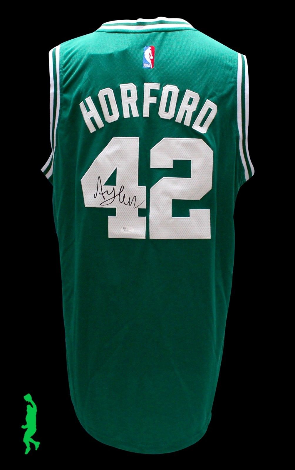 AL HORFORD AUTOGRAPHED SIGNED BOSTON CELTICS BASKETBALL JERSEY NBA JSA COA