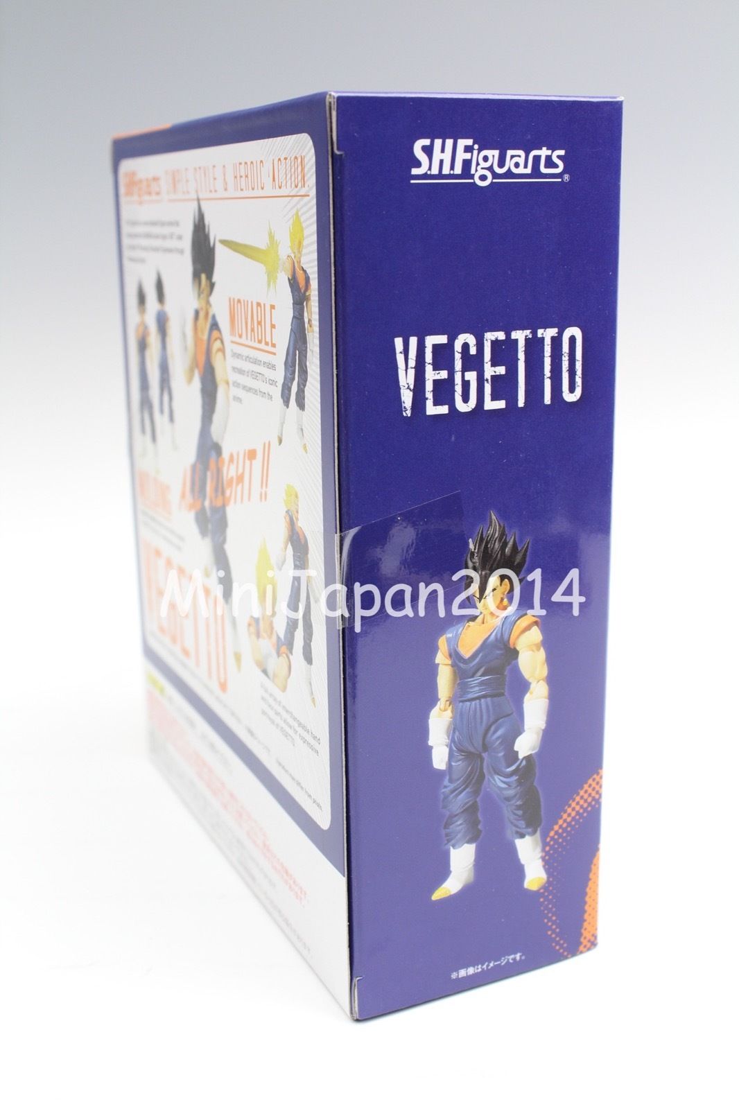 S.H.FIGUARTS VEGETTO SUPER SAIYAN GOKU DRAGON BALL SHF Original Bandai Japan