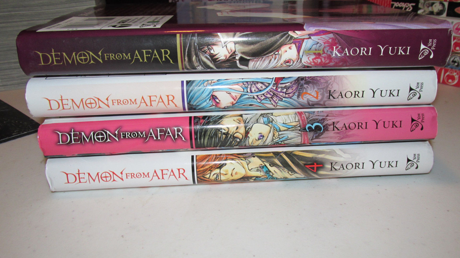 Demon from Afar Vol. 1,2,3,4 (Manga) (HardCover)