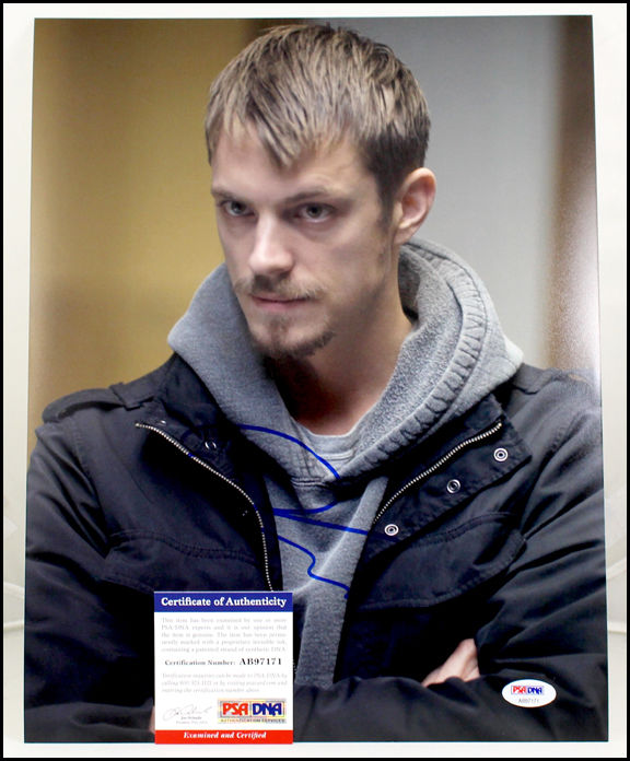 JOEL KINNAMAN AUTOGRAPHED SIGNED 11X14 PHOTO PICTURE THE KILLING PSA PSA/DNA COA