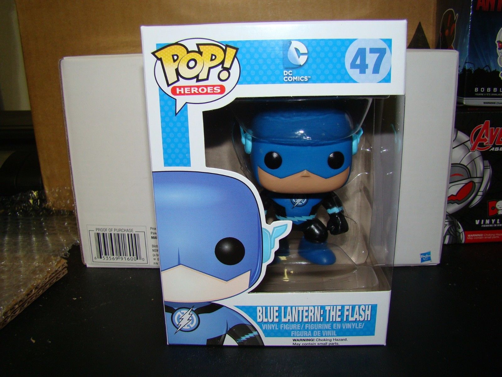 FUNKO POP DC COMICS BLUE LANTERN THE FLASH EXCLUSIVE VHTF--IN HAND