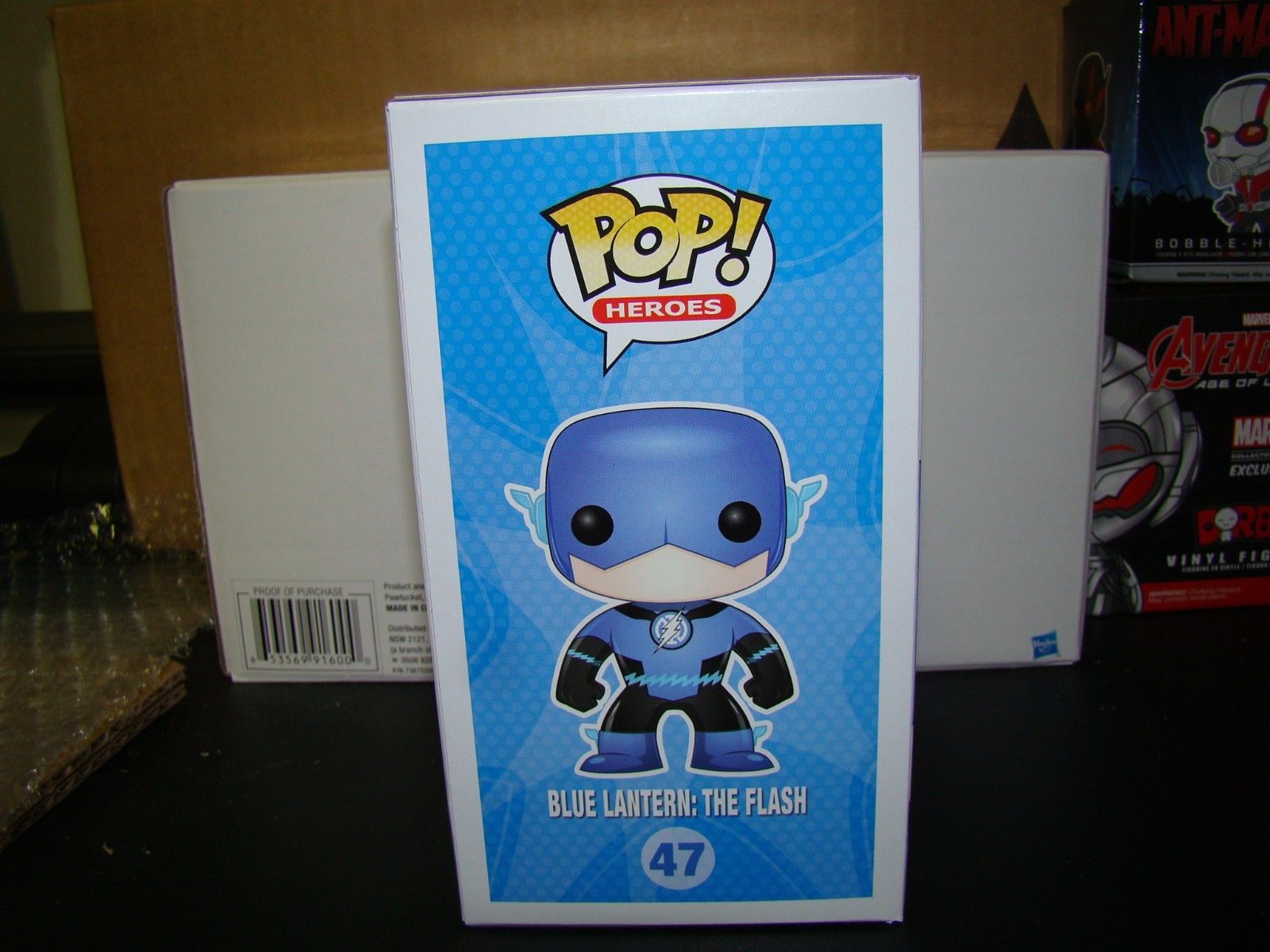 FUNKO POP DC COMICS BLUE LANTERN THE FLASH EXCLUSIVE VHTF--IN HAND