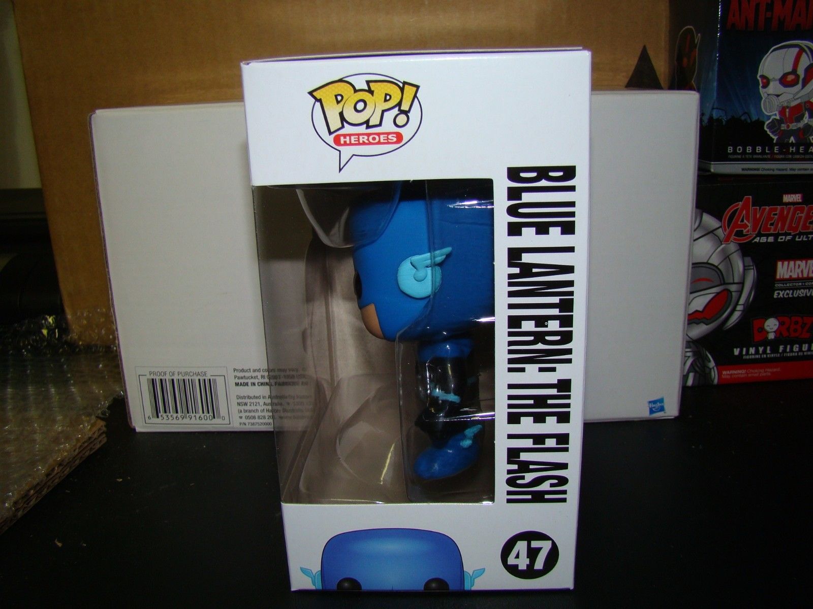 FUNKO POP DC COMICS BLUE LANTERN THE FLASH EXCLUSIVE VHTF--IN HAND