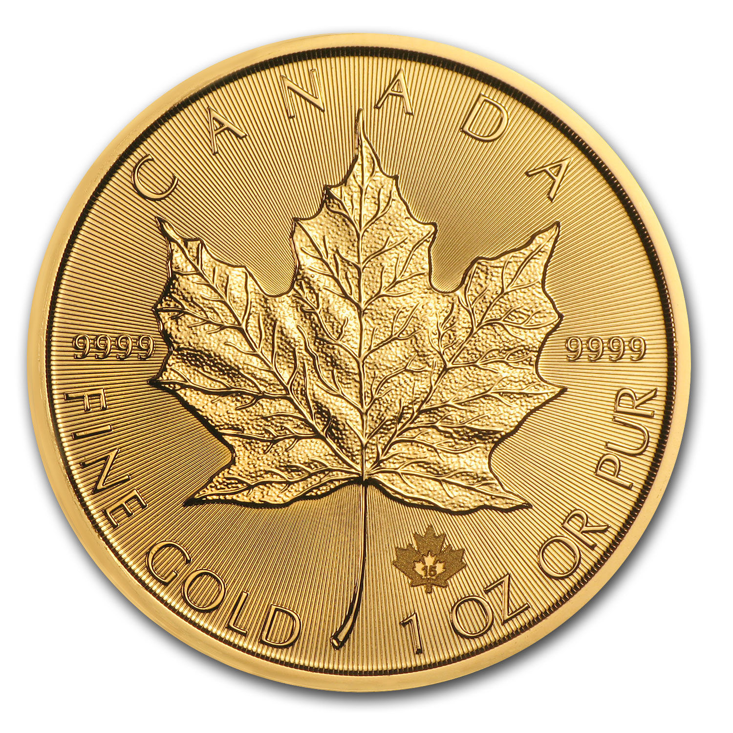 2015 Canada 1 oz Gold Maple Leaf BU - SKU #84889