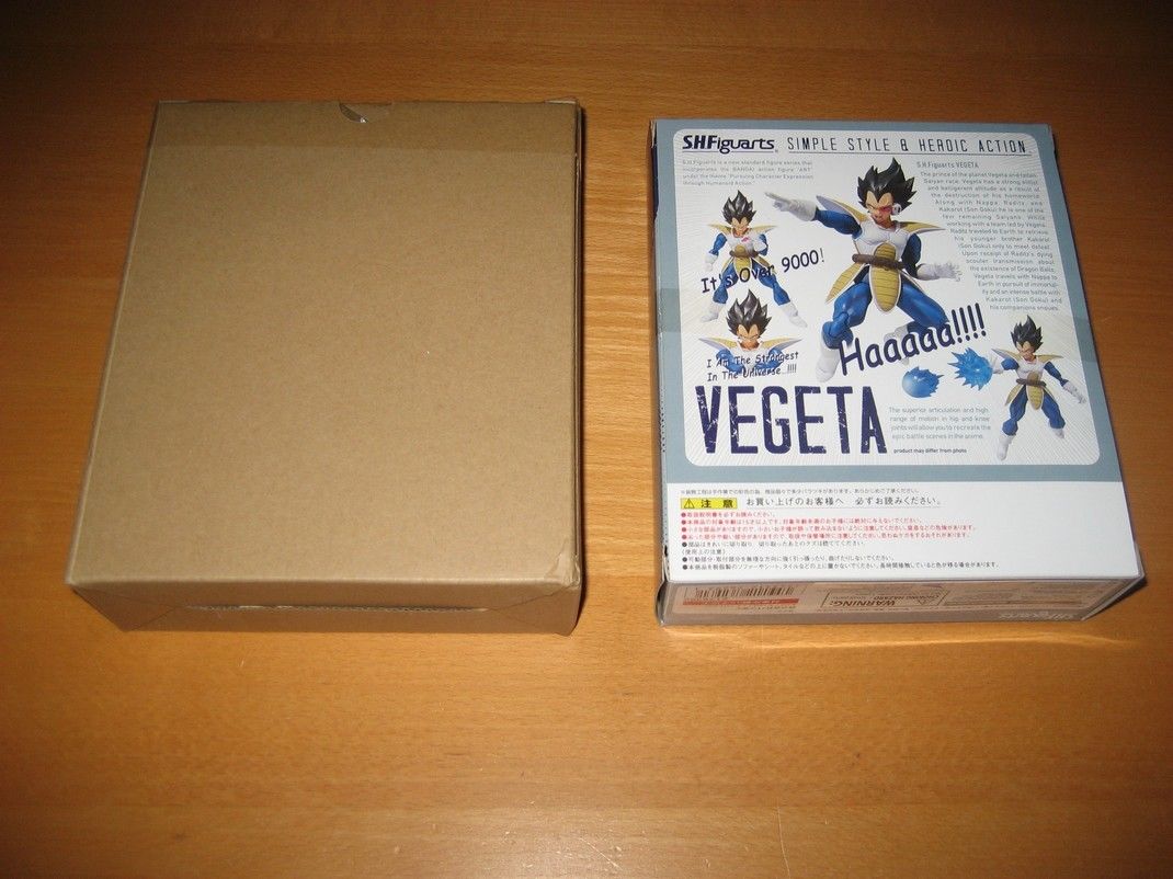 Dragon Ball Z S.H. Figuarts Vegeta Figure Complete Excellent Includes Box