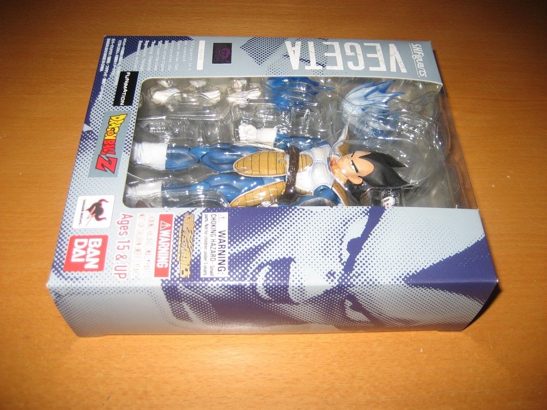 Dragon Ball Z S.H. Figuarts Vegeta Figure Complete Excellent Includes Box