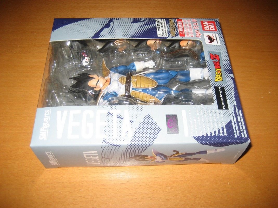 Dragon Ball Z S.H. Figuarts Vegeta Figure Complete Excellent Includes Box