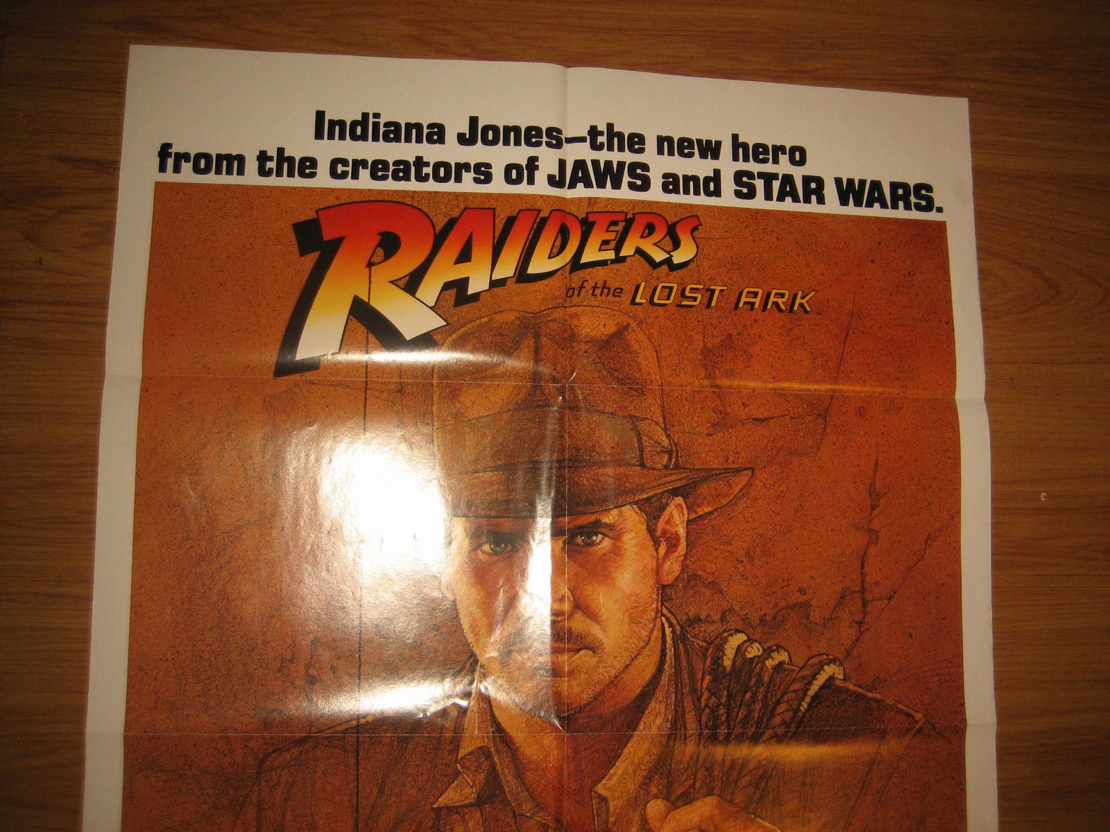 Raiders of the Lost Ark 1981 ORIGINAL MOVIE POSTER INDIANA JONES JAWS STAR WARS