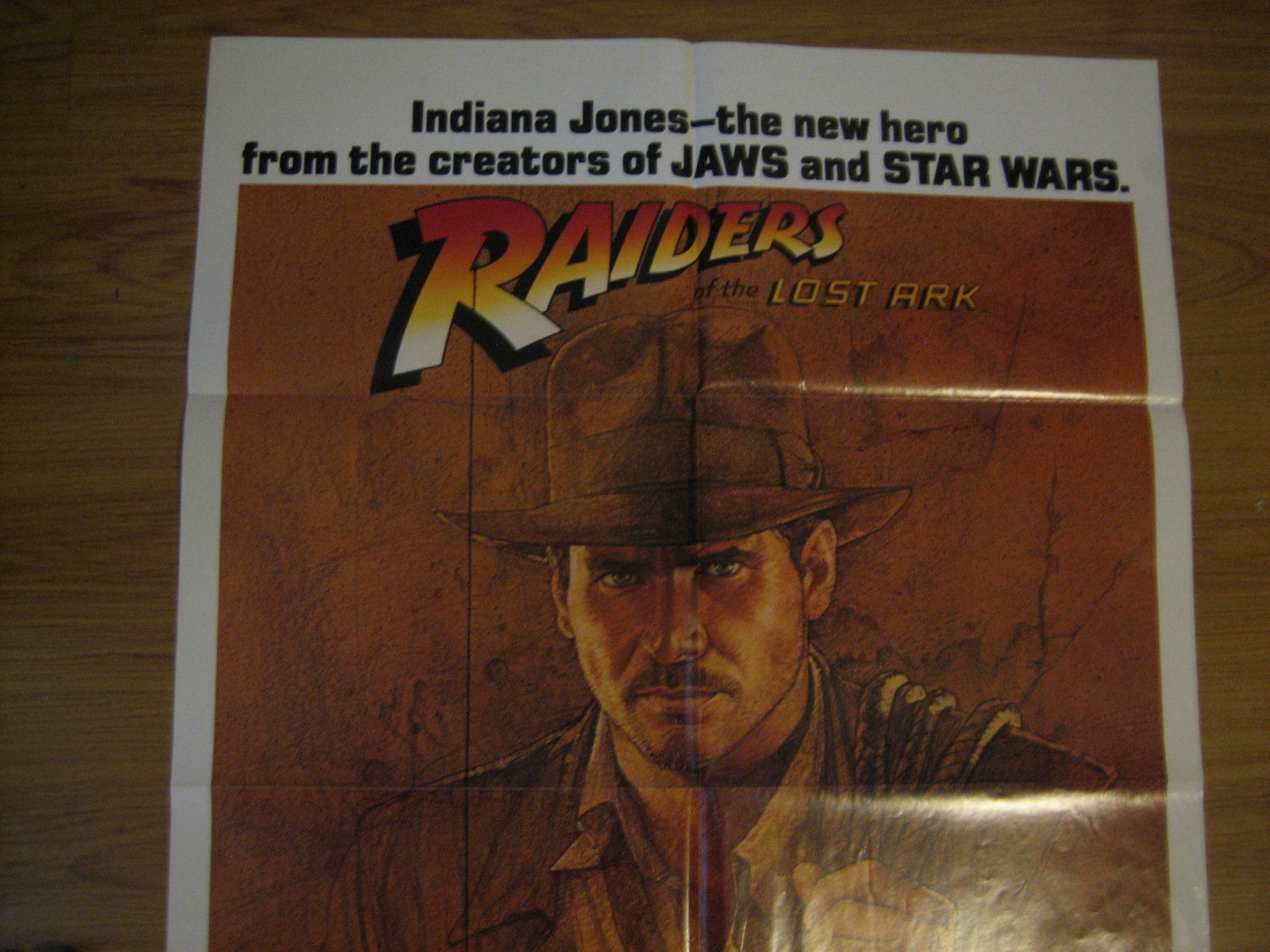 Raiders of the Lost Ark 1981 ORIGINAL MOVIE POSTER INDIANA JONES JAWS STAR WARS