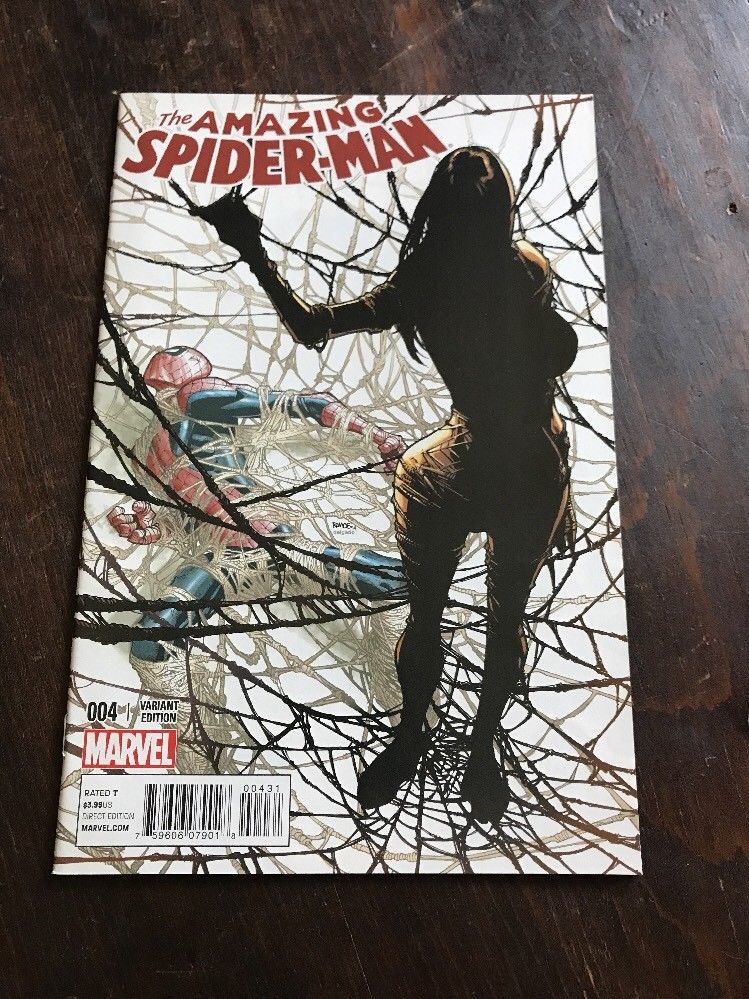 The Amazing Spider-Man #4 Asm Ramos Variant 1st First App Appearance Silk