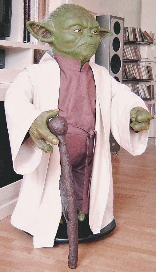 Star Wars: Life Size Replica, Master Yoda, Scale 1:1