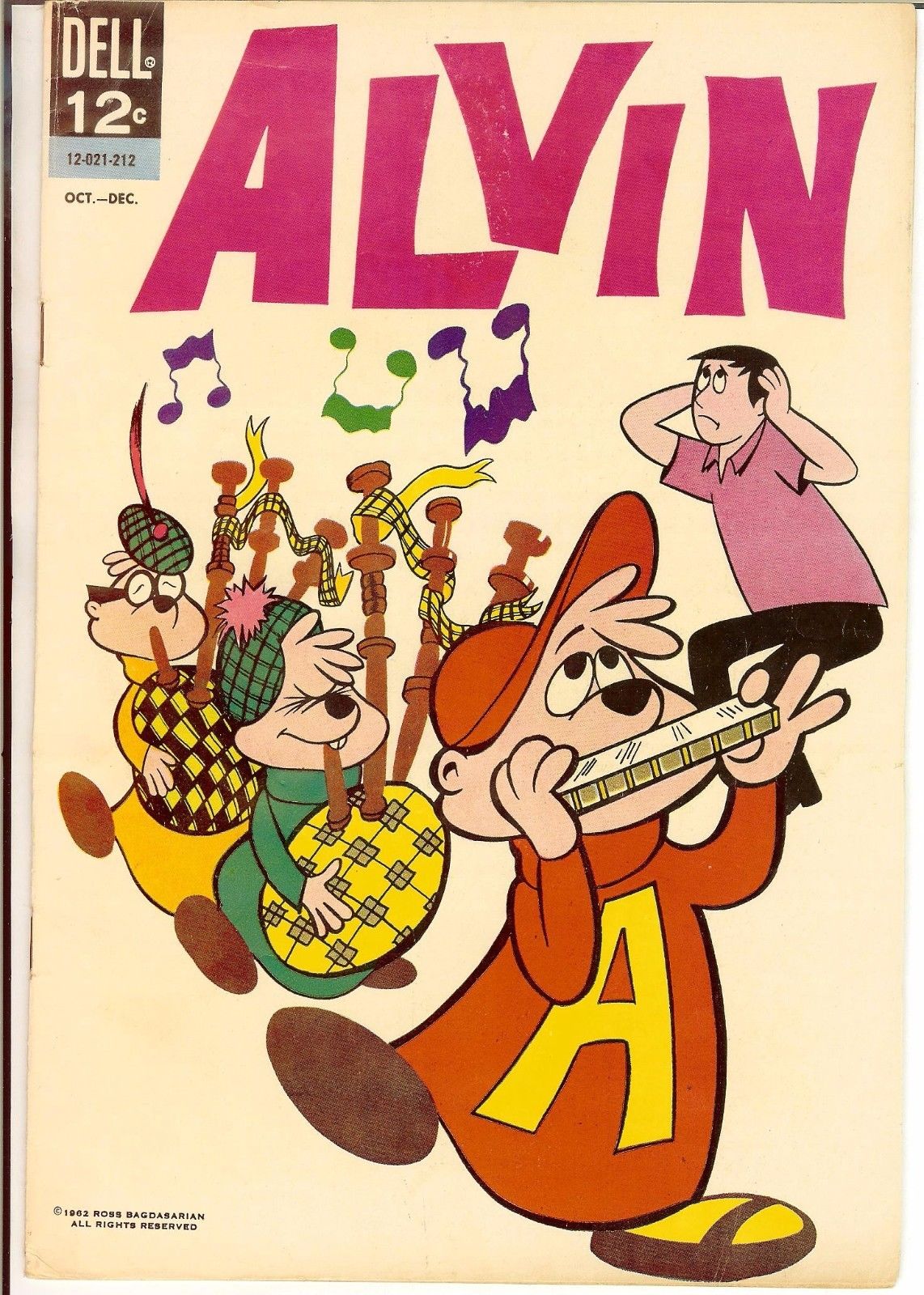 Alvin #[1] (Oct-Dec 1962, Dell)