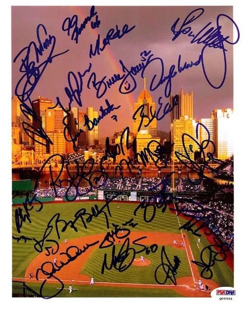 2005 Pittsburgh Pirates Authentic Autographed Signed 8x10 Photo Ward PSA/DNA