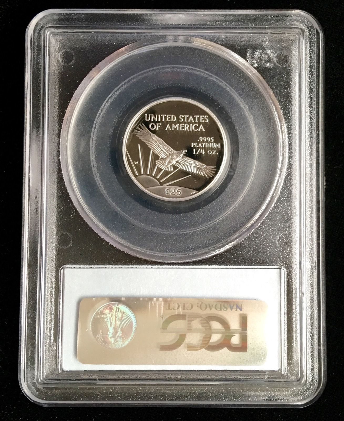 1997-W $25 Platinum Statue of Liberty PR70DCAM PCGS