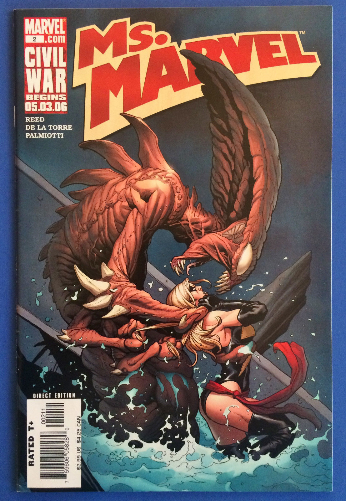 Ms Marvel #2 (2nd Series, Marvel).   VF/NM