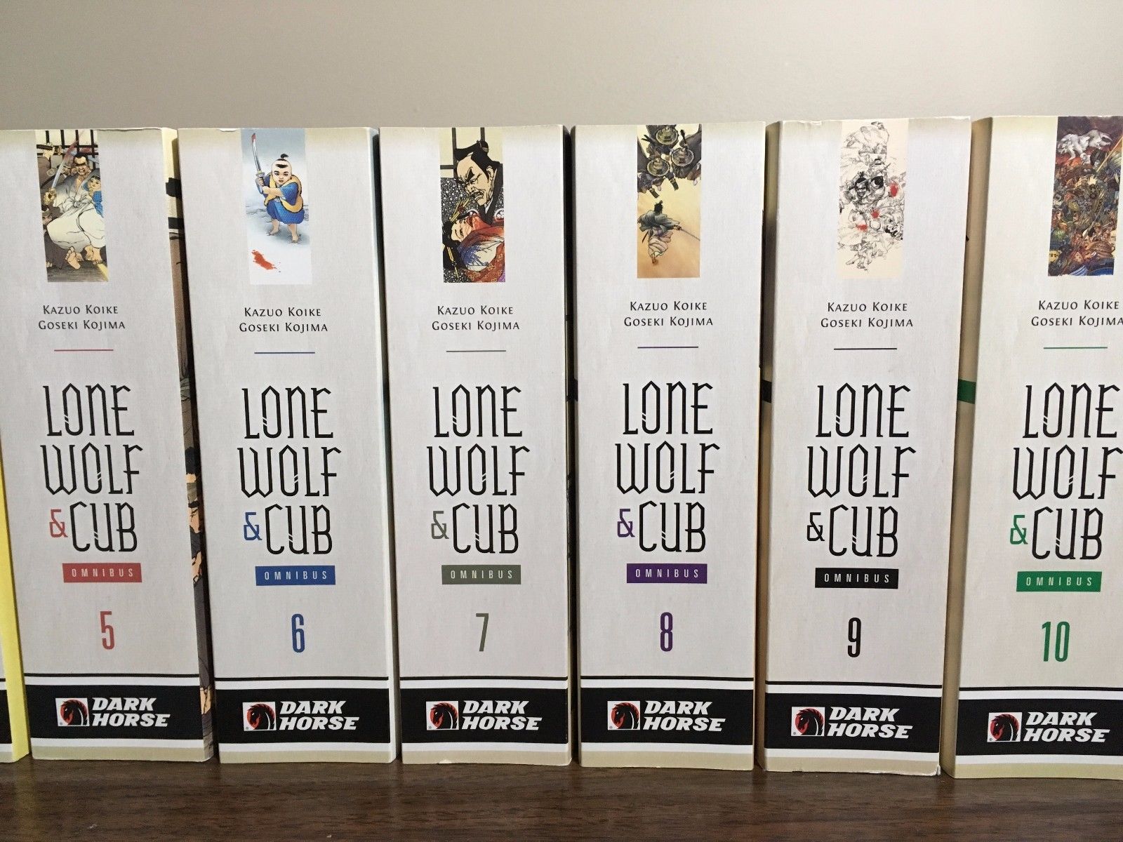 Lone Wolf and Cub Manga Lot Complete Omnibus 1-12 (Volumes 1-28) - English