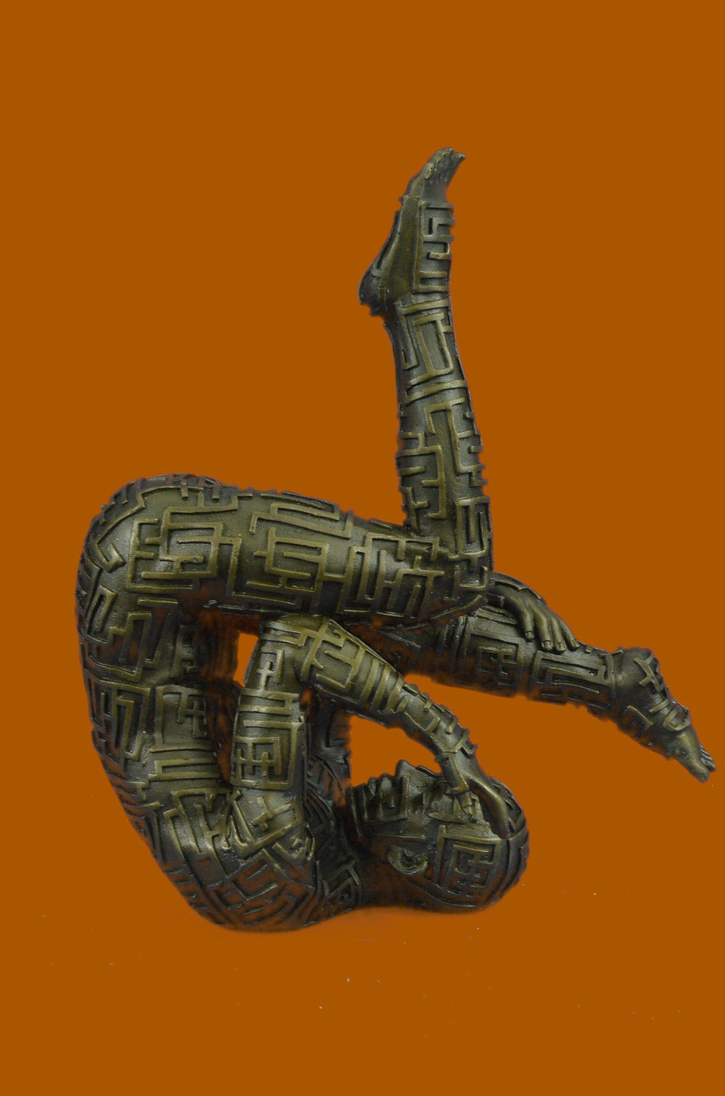 after Salvador Dali - Handmade - Signed Hot Cast Figure Sculpture Statue Bronze