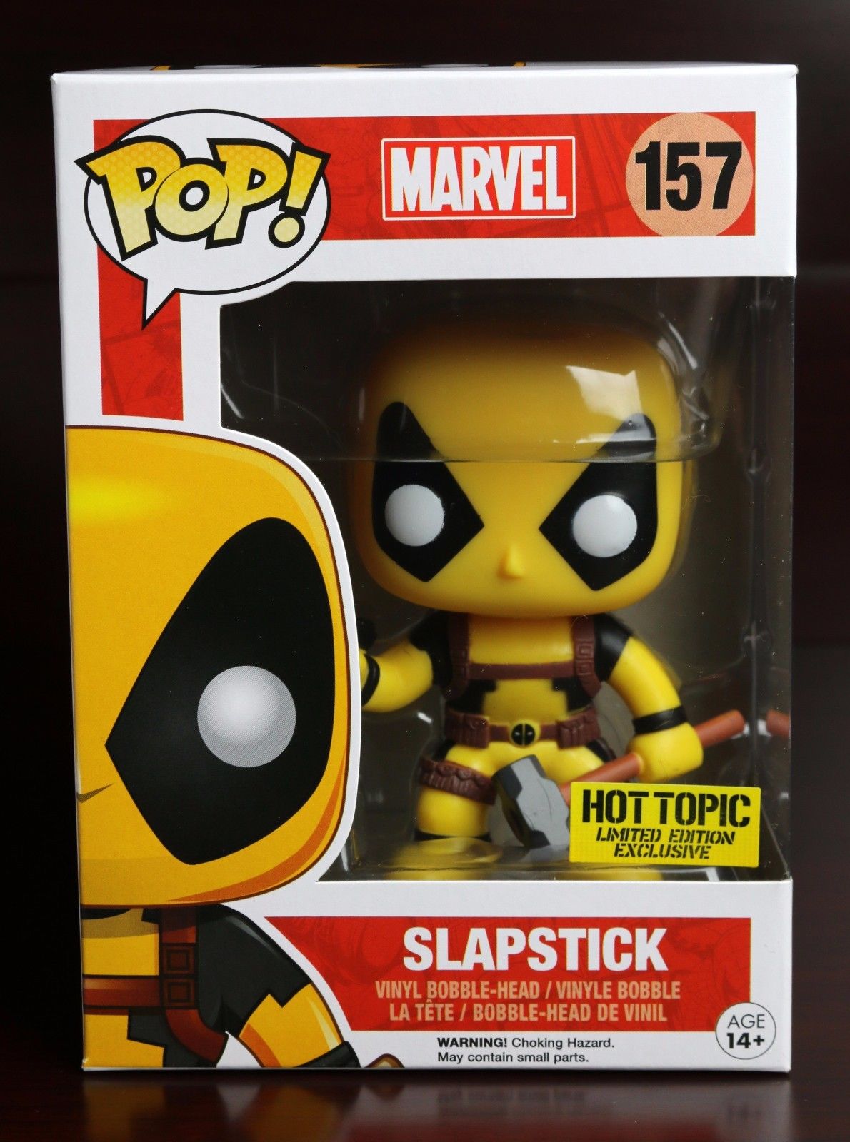 Marvel Slapstick Hot Topic Exclusive FUNKO Pop Vinyl Figure