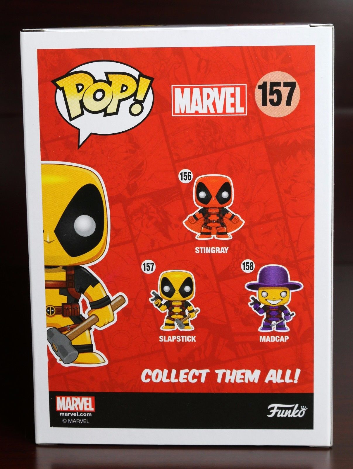 Marvel Slapstick Hot Topic Exclusive FUNKO Pop Vinyl Figure