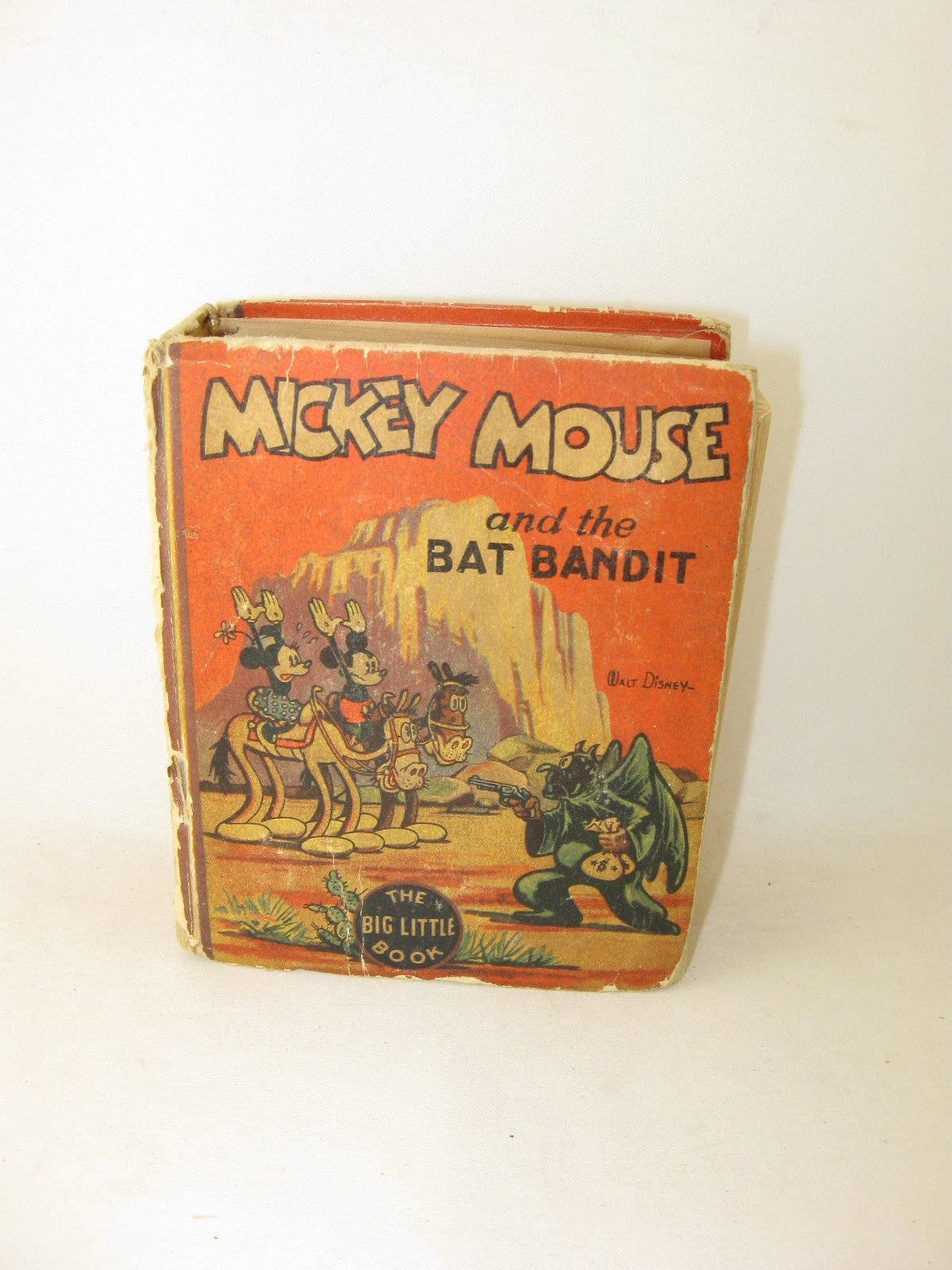 Mickey Mouse and the Bat Bandit Big Little Book 1935