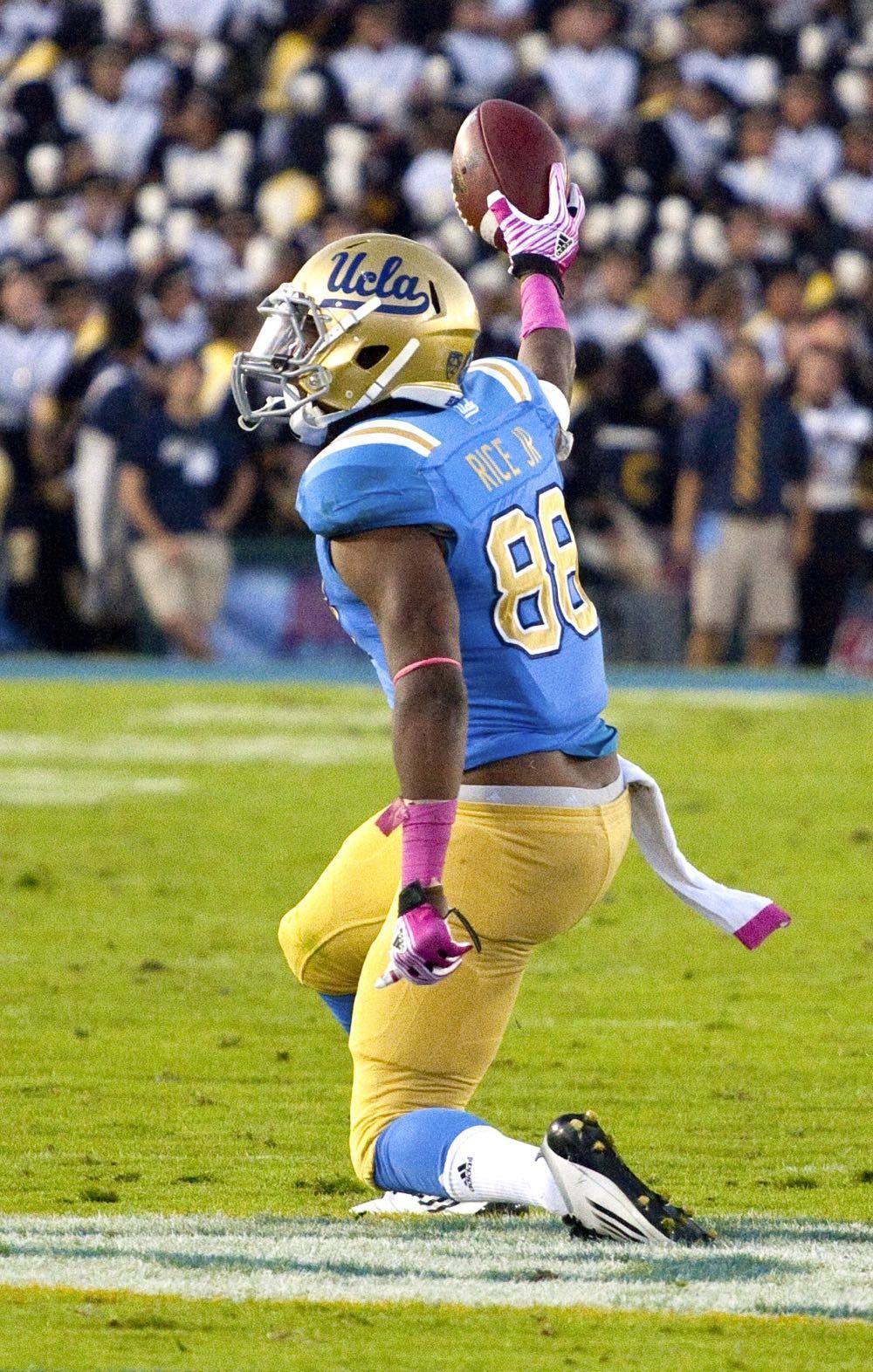 Jerry Rice Jr. UCLA Bruins Game Worn Used 2011 Jersey