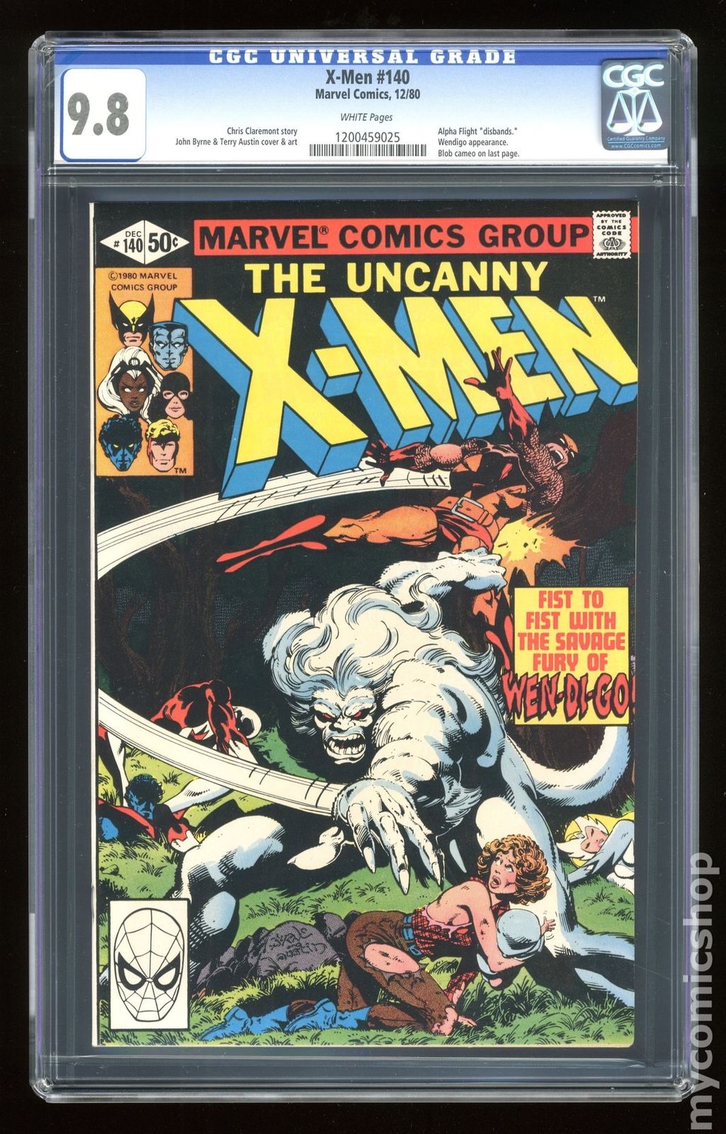 Uncanny X-Men (1963 1st Series) #140 CGC 9.8 1200459025