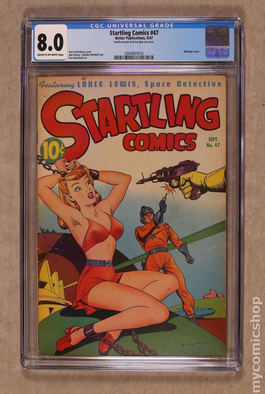 Startling Comics (1940) #47 CGC 8.0 0304007014