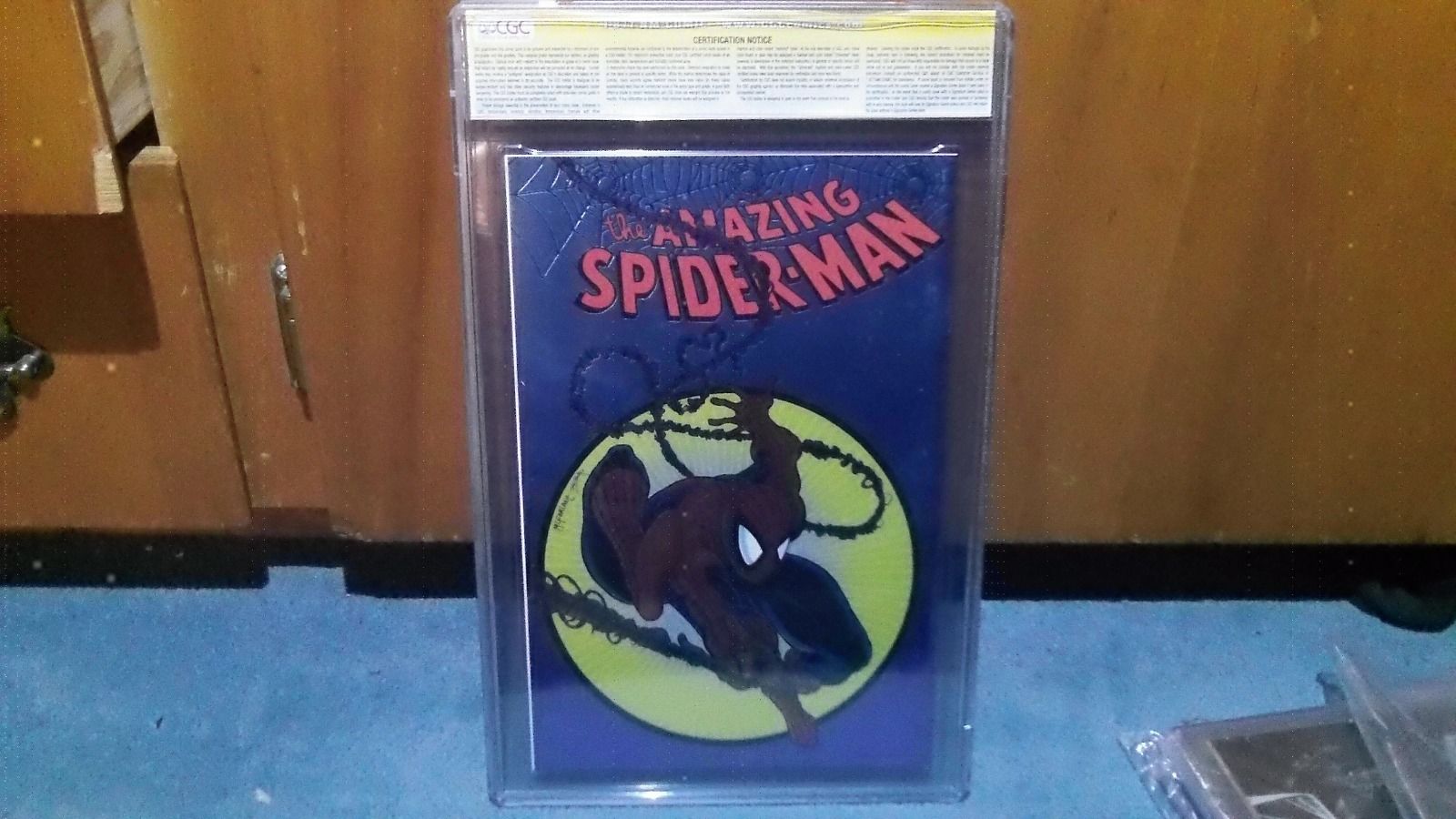 Marvel Amazing Spider Man #300 SS chrome variant cgc 9.8